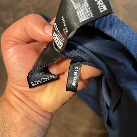 Kith Men's Navy Nylon Pants Size XL